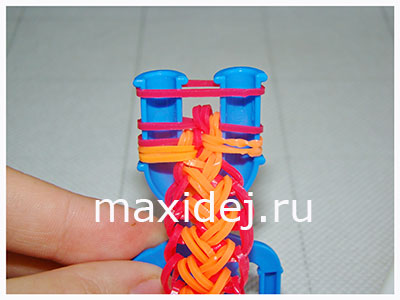 схемы плетения браслетов из резинок